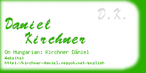 daniel kirchner business card